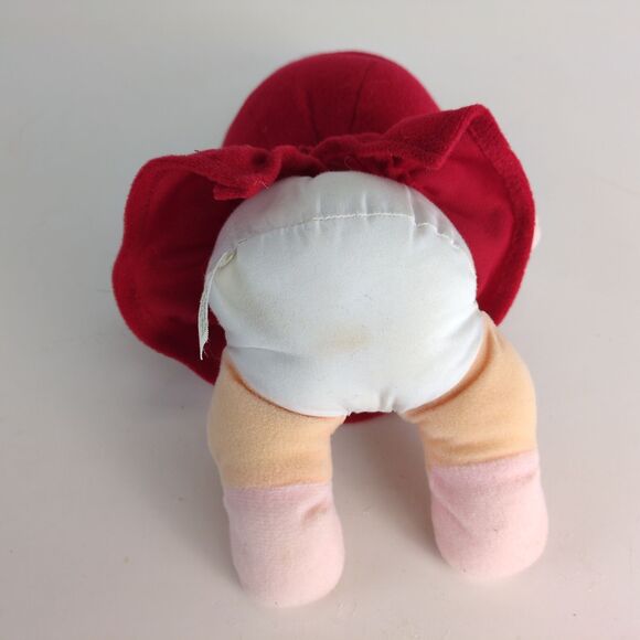 Vintage 1987 Baby Miss Piggy Winter Holiday Outfit Henson Muppets 10" Plush - Picture 7 of 8